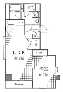 東京都墨田区菊川3【マンション】の間取り