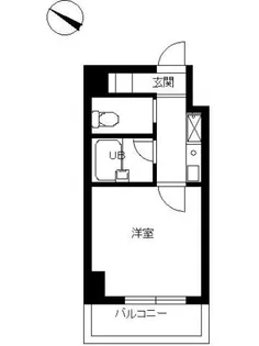 スカイコート日本橋人形町第2【1階】の間取り