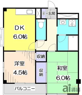 東京都練馬区三原台3【マンション】の間取り