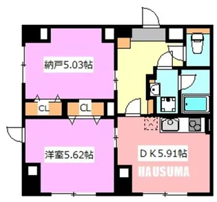 東京都豊島区駒込1【マンション】の間取り