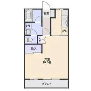 ハイツ大利根II【2階】の間取り