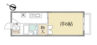 ピエタテールゆりが丘【1階】の間取り