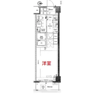 東京都大田区千鳥1【マンション】の間取り