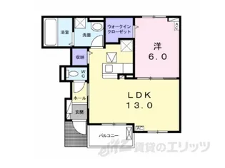 セピアコート【1階】の間取り