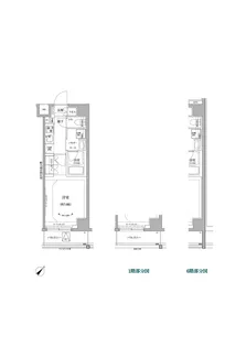 RELUXIA北赤羽【1階】の間取り
