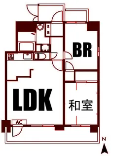 スカール井土ヶ谷【2階】の間取り