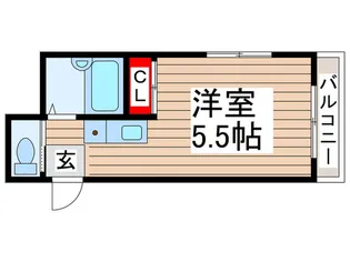 エトアール西葛西【5階】の間取り