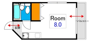 アルフィーネ今B棟【4階】の間取り