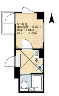 東京都江東区亀戸3【マンション】の間取り