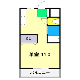 ジョイフル大川筋【1階】の間取り