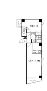 ファーストレジデンス【5階】の間取り