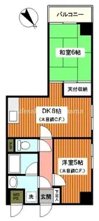 Liz平沼橋【3階】の間取り