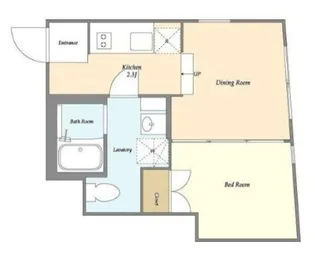 EXAM西小山【1階】の間取り