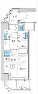 キャンパスヴィレッジ武蔵小杉【2階】の間取り