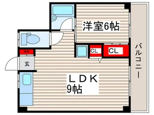 小泉マンション【4階】の間取り