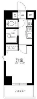 東京都大田区北千束1【マンション】の間取り
