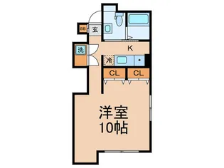 モデュロ-ル中井【4階】の間取り