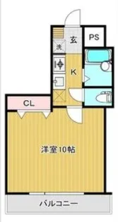 パルメゾン旭ヶ丘【2階】の間取り
