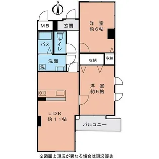 メゾンM・K【3階】の間取り