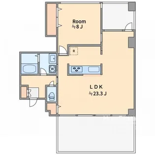 コアセブン【3階】の間取り