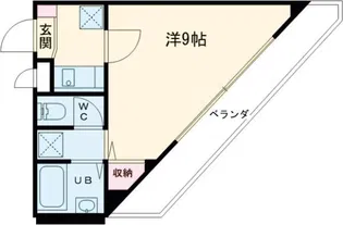 コモド清水【2階】の間取り
