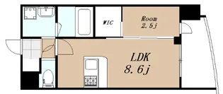 セレニテ中崎町リアン【5階】の間取り