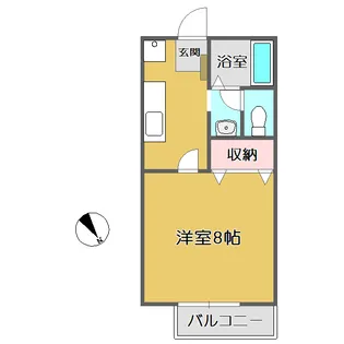 I・S・Kスクエア【2階】の間取り