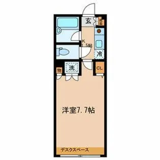 GARDEN COURT KAMIKITAZAWA【3階】の間取り