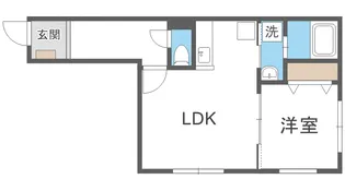 シェラトン北広島【2階】の間取り