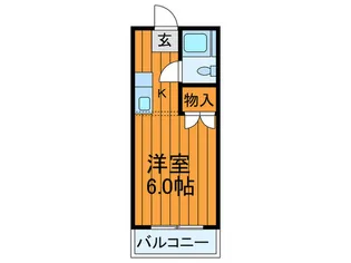 エスポワール香里【2階】の間取り