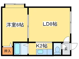 プレヴェール20【2階】の間取り