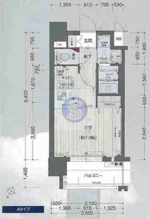 プレサンス大阪城公園ファーストシート【3階】の間取り