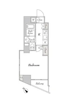 LUMIEC un KAGURAZAKA【6階】の間取り