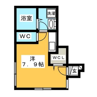 ハピネス7【1階】の間取り