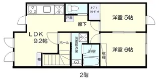 ソラーナ【2階】の間取り