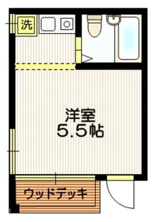 ホワイトビル【1階】の間取り