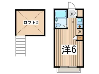 パレス桜ヶ丘【1階】の間取り