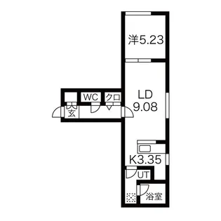 Maurice(モーリス)【3階】の間取り