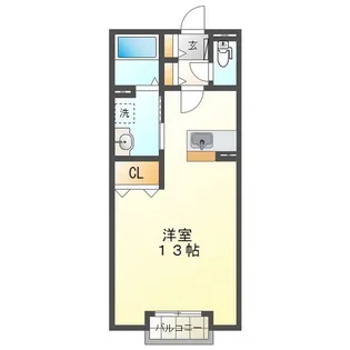 Four Season A【2階】の間取り