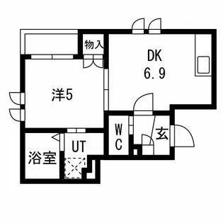 Asobi-PALACE学芸大学【1階】の間取り