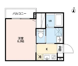 robot home 北浦和II【2階】の間取り