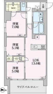 豊玉カームマンションEAST【5階】の間取り