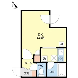 スタンホープ白石【2階】の間取り