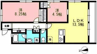 グレースハウス【2階】の間取り