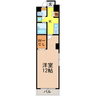 アーバンドエル荒田【3階】の間取り