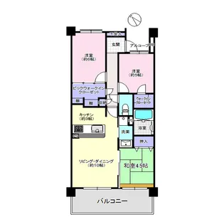ルネサンス梅郷駅前【6階】の間取り