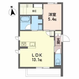 レクサスガーデン【1階】の間取り
