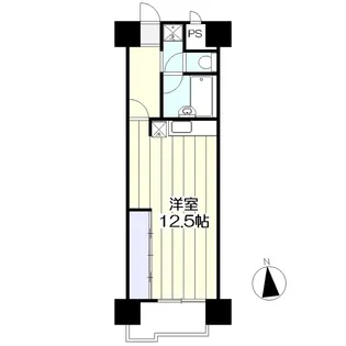 朝日プラザ東九番丁2【3階】の間取り