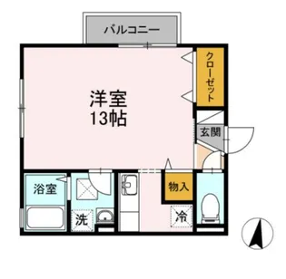 リビングタウン豊成 C棟【1階】の間取り