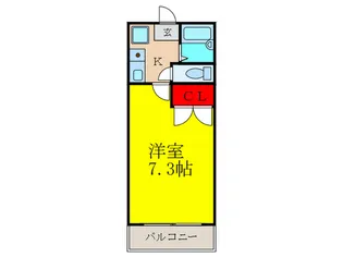 ハーモニーヒルズ【3階】の間取り